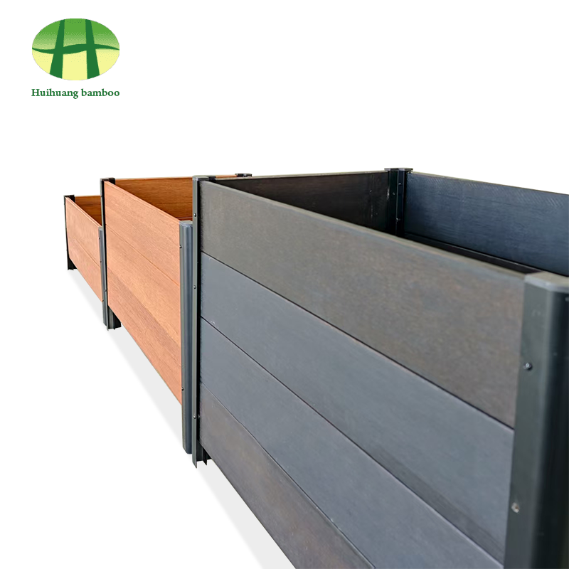 Buitenweerbestendigheid bamboe plantenbak composiet houten plantenbak Buitenweerbestendigheid bamboe plantenbak composiet houten plantenbak