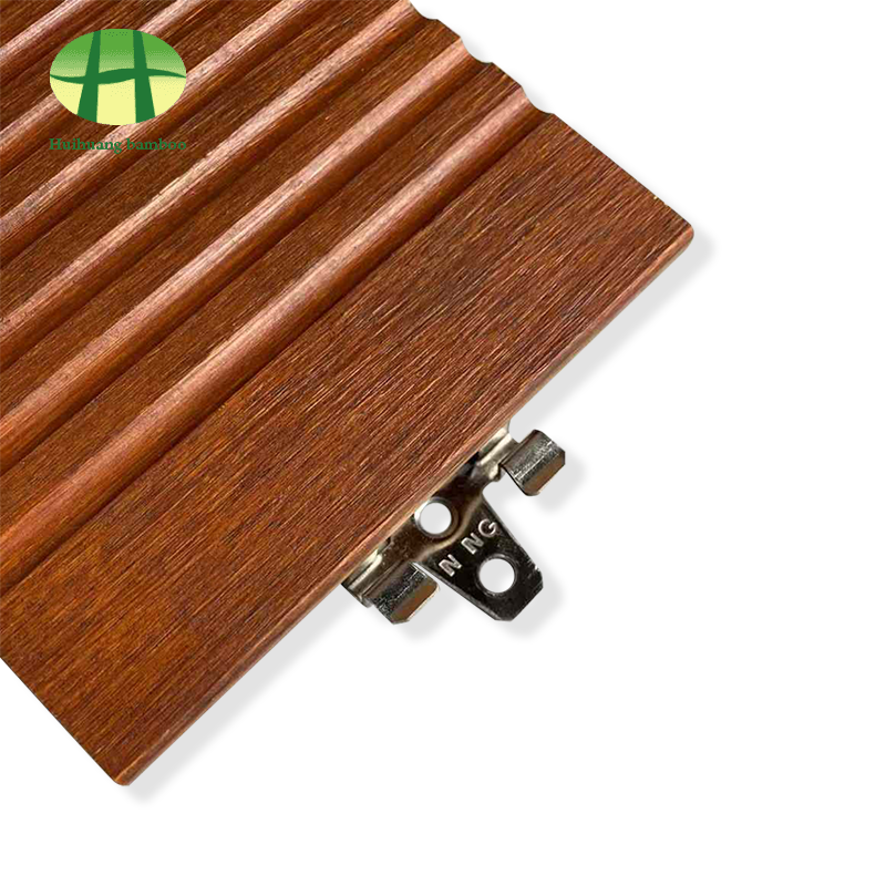 Bevestigingsmiddel voor het verbinden van zware bamboevloeren