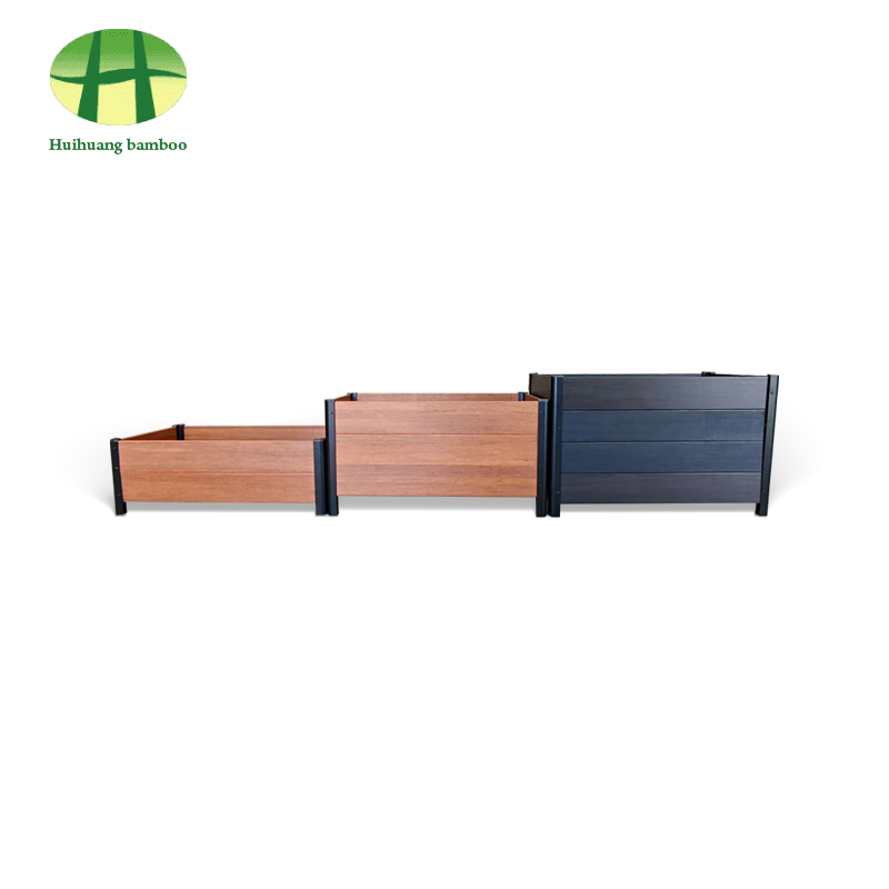 Buitenweerbestendigheid bamboe plantenbak composiet houten plantenbak Buitenweerbestendigheid bamboe plantenbak composiet houten plantenbak