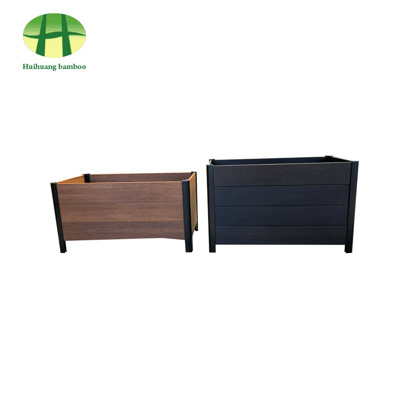Buitenweerbestendigheid bamboe plantenbak composiet houten plantenbak Buitenweerbestendigheid bamboe plantenbak composiet houten plantenbak