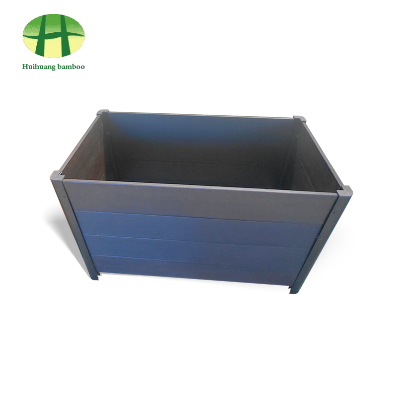 Buitenweerbestendigheid bamboe plantenbak composiet houten plantenbak Buitenweerbestendigheid bamboe plantenbak composiet houten plantenbak