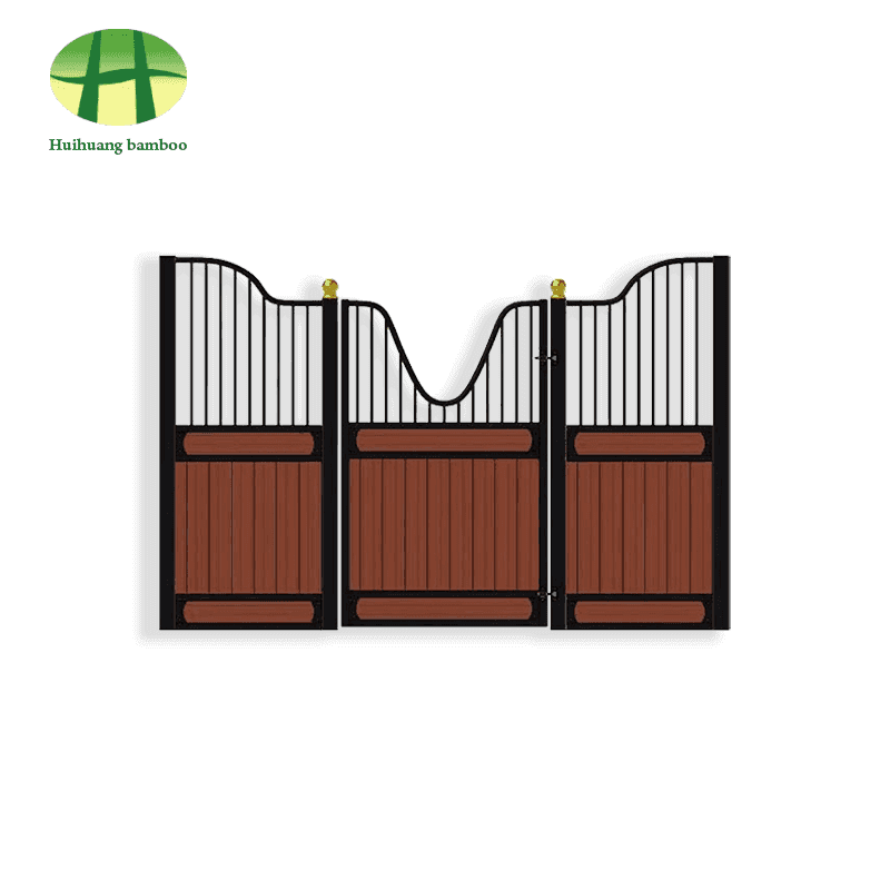 Vierzijdig plat zwaar bamboe stalbord