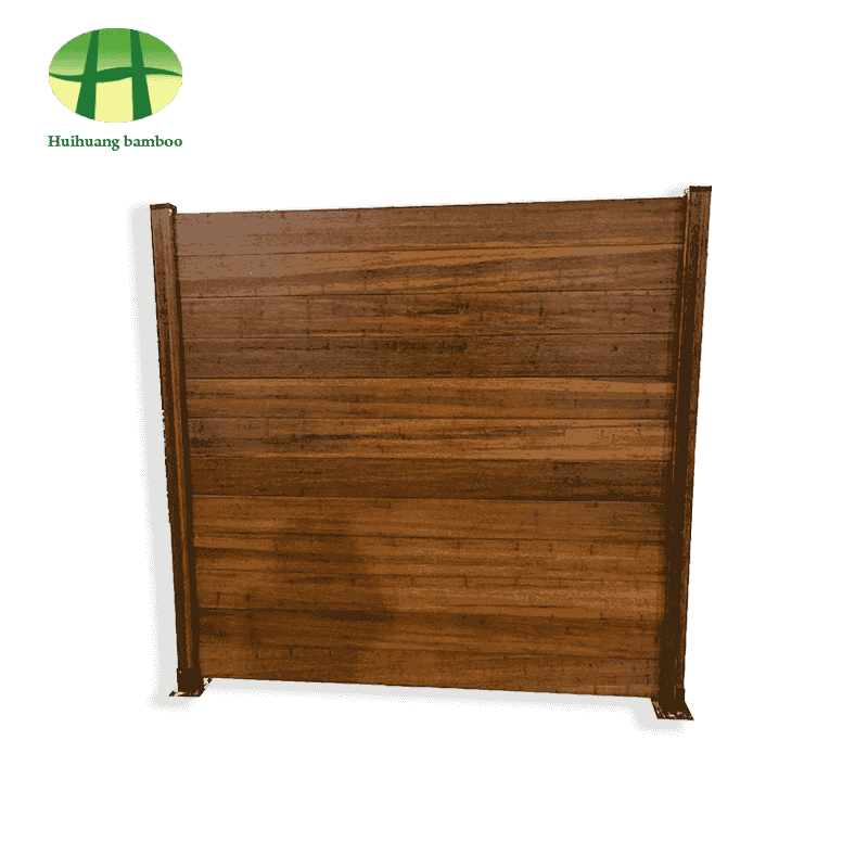 Natuurlijk zwaar bamboe buitenhek