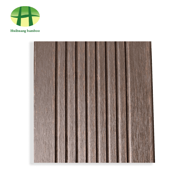 Grote golfbamboevloer