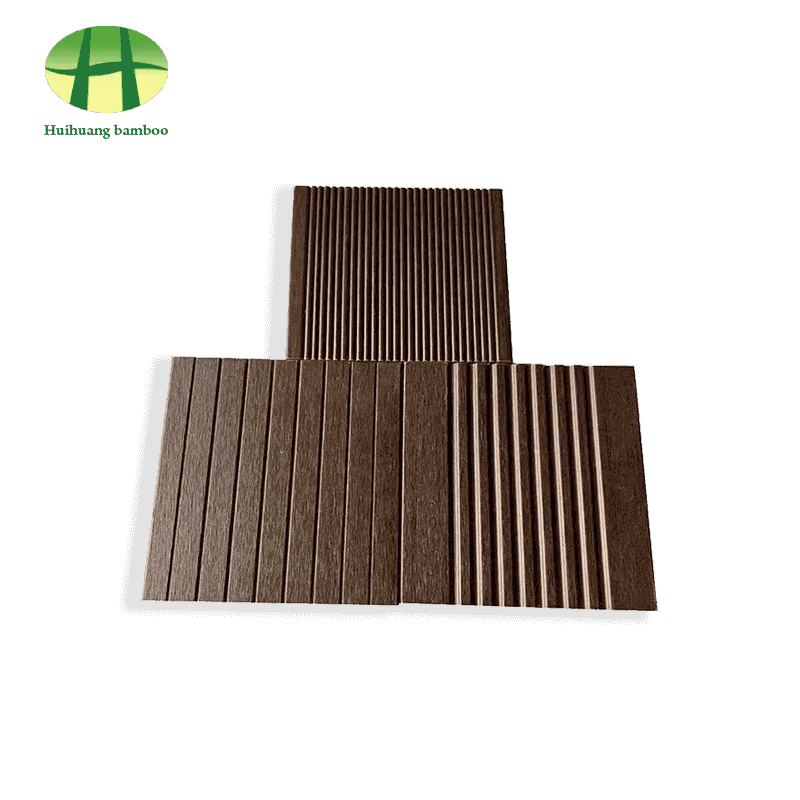 Koffiekleurige bamboevloer