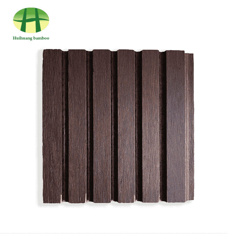 Bamboevloeren met grote groeven