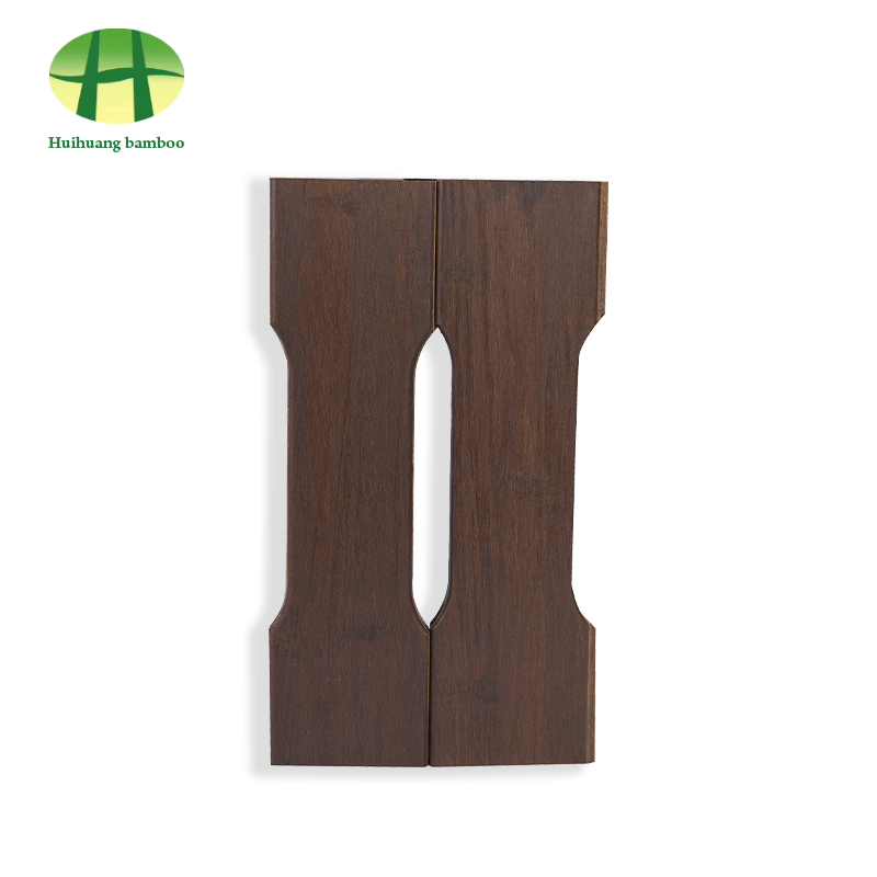 Zware bamboe stalplank met ventilatiesleuf