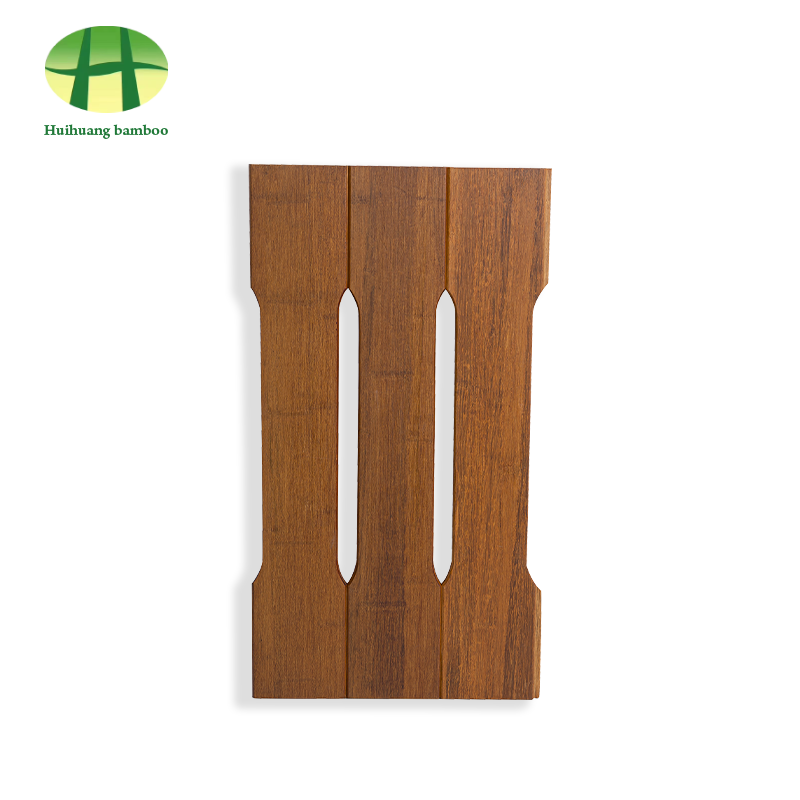 Zware bamboe stalplank met ventilatiesleuf