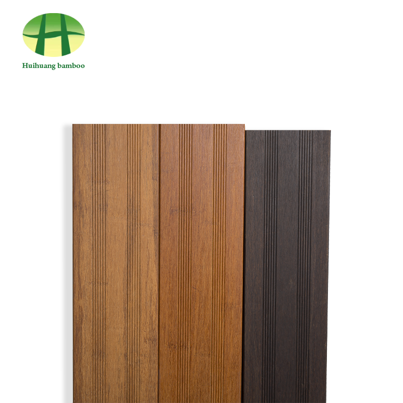 Bamboevloeren met dubbele strepen