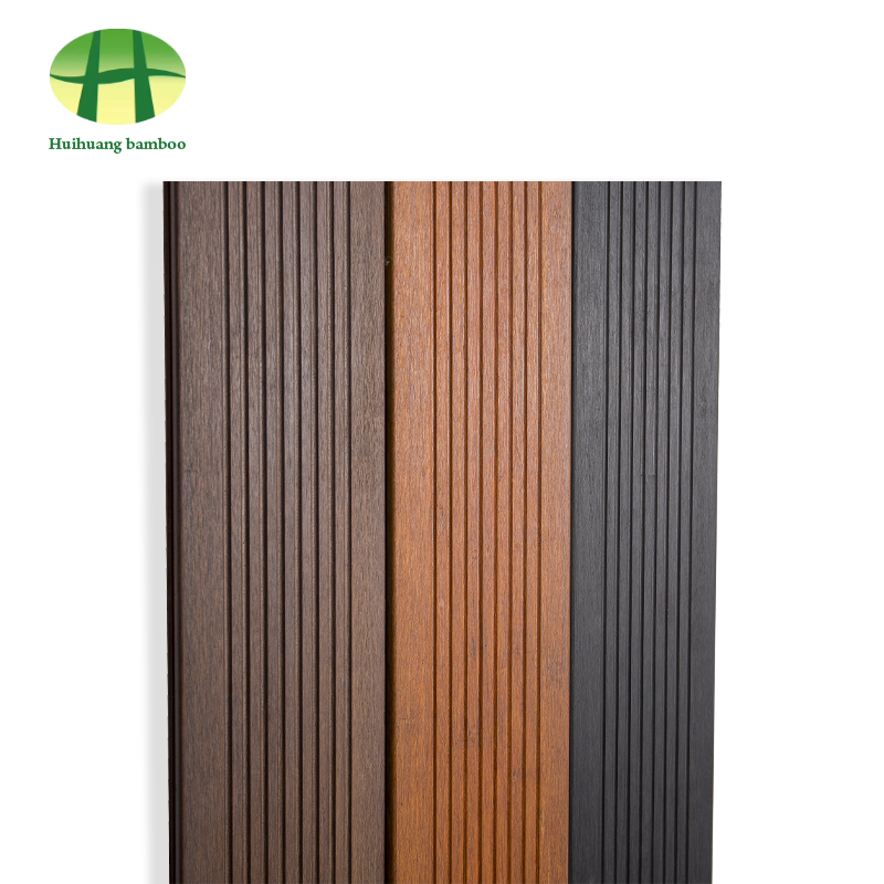 Grote golfbamboevloer