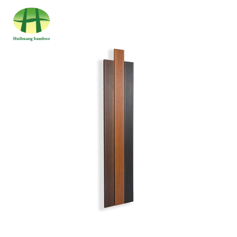 Grote golfbamboevloer