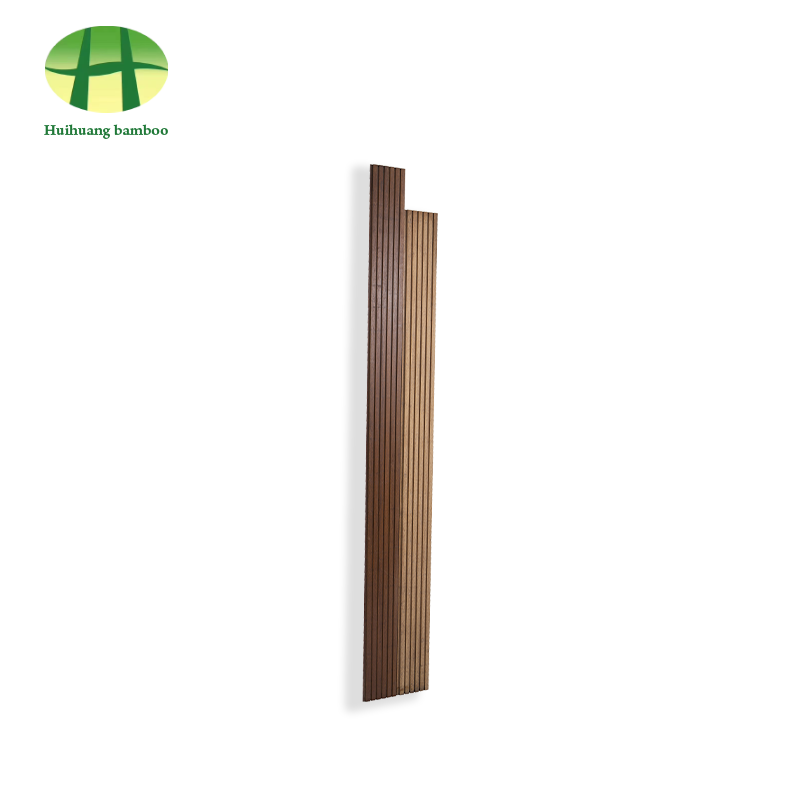 Bamboevloeren met grote groeven