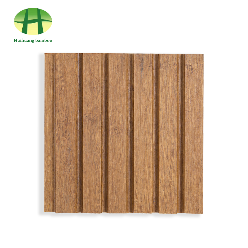 Bamboevloeren met grote groeven