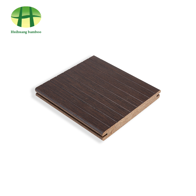 Bamboevloeren met kleine groef